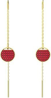 Swarovski Ohrringe, Goldfarben, Kristall, Damen - Bild 1