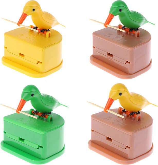 JETTING Zahnstocherhalter und Zahnstocherspender in Vogelform als Tischdekoration - Bild 1