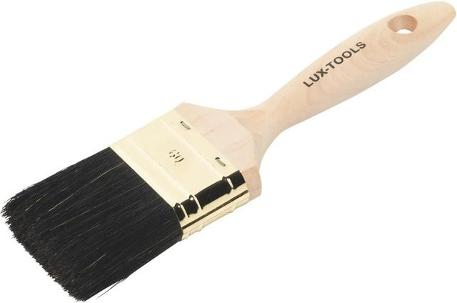 LUX-TOOLS Profi Flachpinsel für Lacke und Kunstharz, Breite: 60 mm - Bild 1