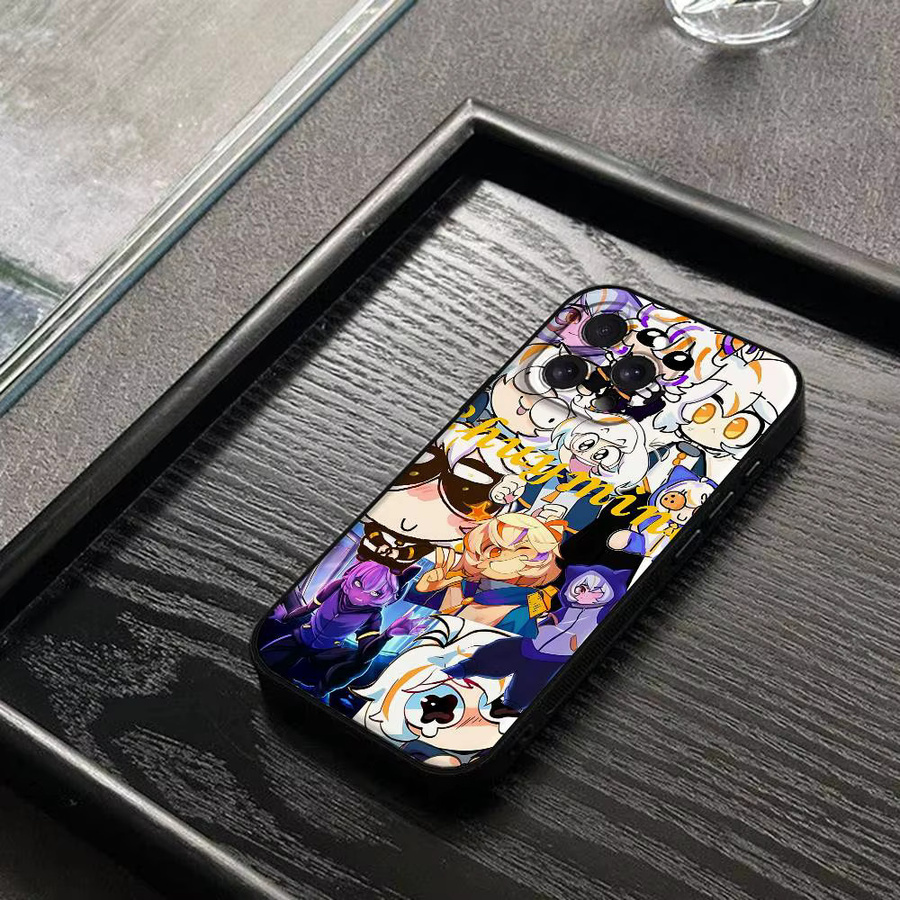C-Chuy M-Mine Silikonhülle für iPhone 11 12 13 14 15 16 Pro Max Mini X Xs XR in Schwarz - Bild 5