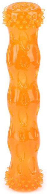 TOMTOP JMS Haustier-Backenzahnreinigungsspielzeug aus Silikon, Orange - Bild 1