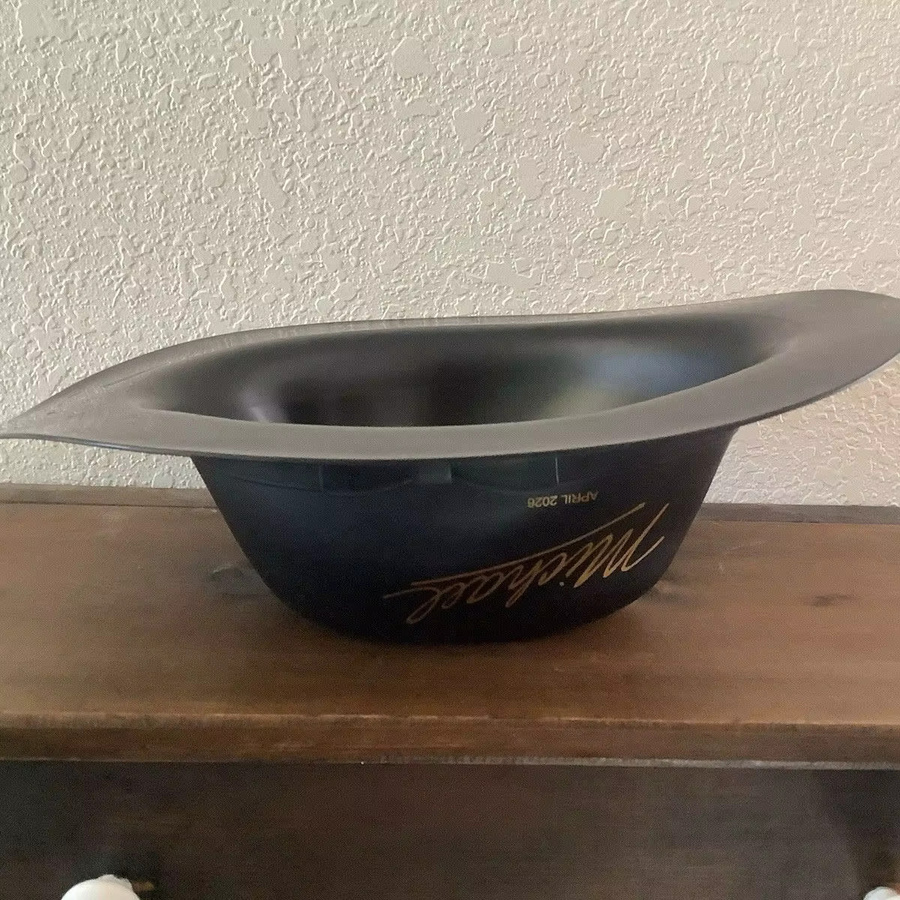 Potdemiel Michael Jackson Popcorn-Eimerhut in Schwarz als 3D-gedruckter Popcorn-Behälter und Partydekoration für Fans - Bild 4