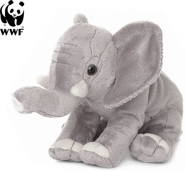 WWF Elefant, Plüschtier, Grau - Bild 1