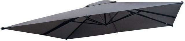 OUTFLEXX Ersatzdach Ultimate XL Ampelschirm aus Polyester in Anthrazit, B/B: 450 x 450 cm - Bild 1
