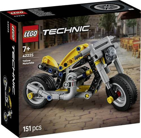 LEGO Technic Gelbes Motorrad ab 7 Jahren