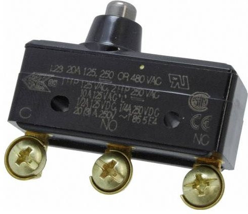 Honeywell SPS BA-2RB-P4 Schnappschalter in Schwarz - Bild 1