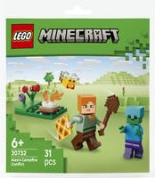 LEGO Minecraft Alex’ Begegnung am Lagerfeuer Konstruktionsspielzeug ab 6+ - Bild 2