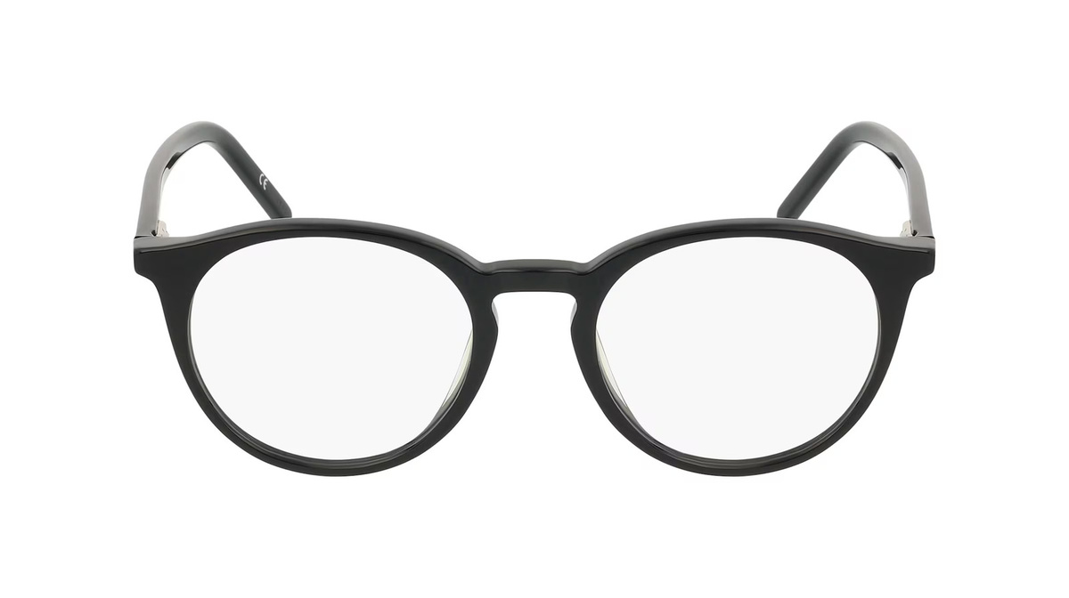 Zeiss ZS22501 Korrektionsbrille, Vollrand, Panto, Acetat, Unisex, Schwarz - Bild 1