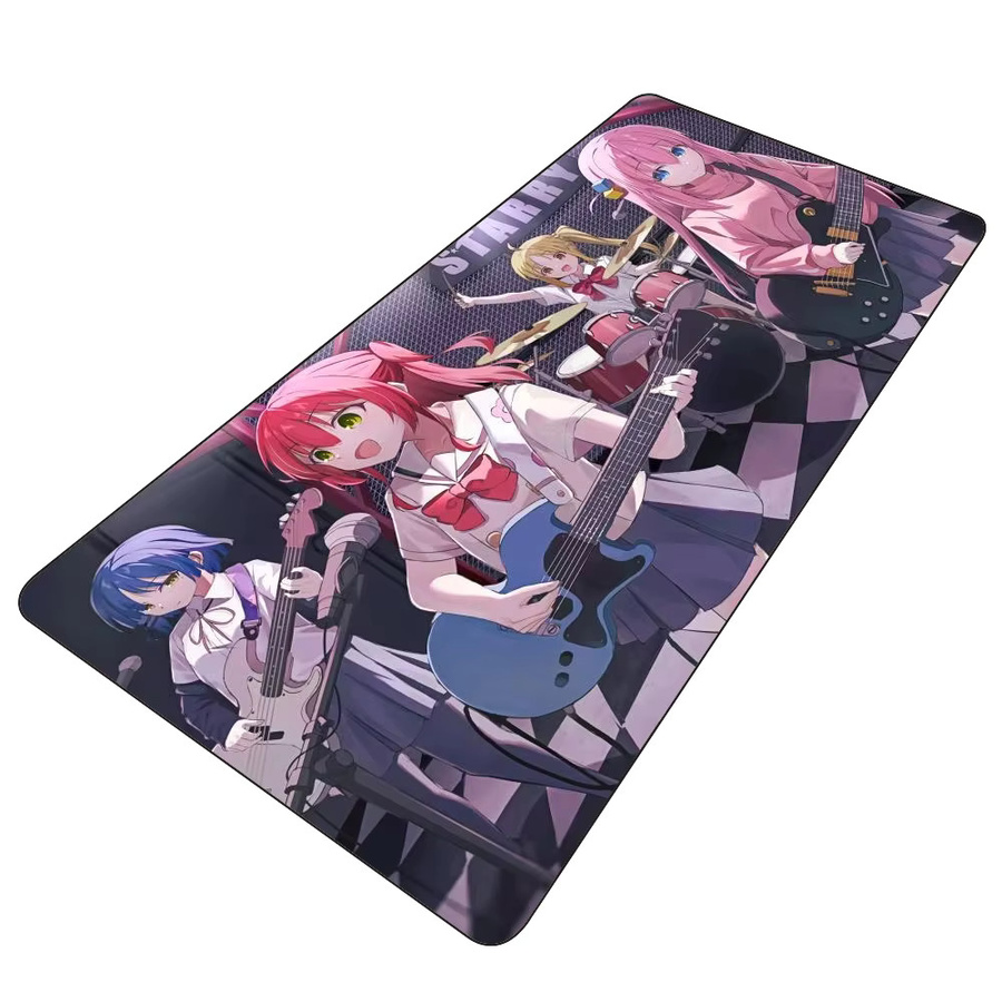 Bocchi The Rock XXL Gaming-Mauspad mit HD-Anime-Druck in Multicolour - Bild 2