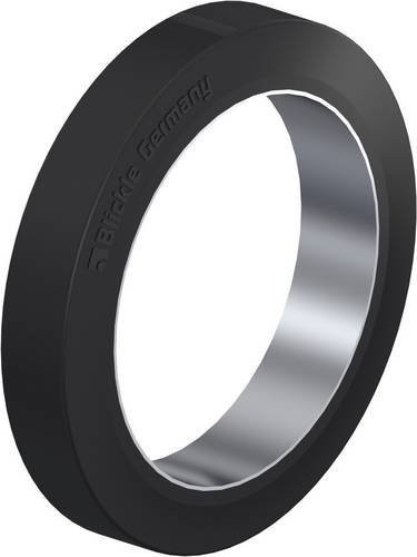 Blickle Bandage Rad BEV 560x100/410-ZST in Schwarz mit 560 mm Durchmesser und 1620 kg Tragfähigkeit - Bild 1