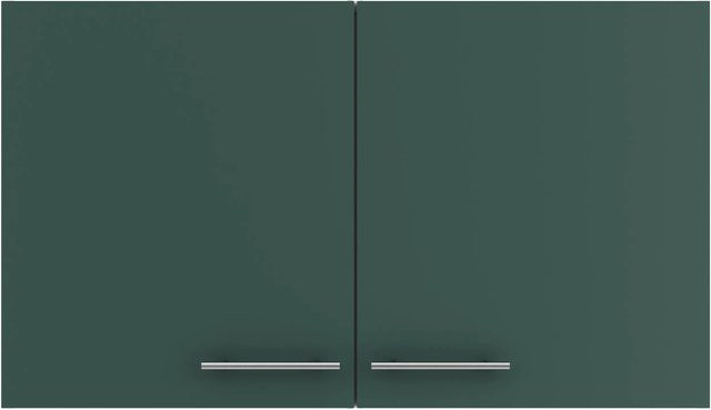OPTIFIT Savona405 Küchen-Oberschrank in Steingrün mit modernem Design und mattem Finish, Breite: 100 cm - Bild 1