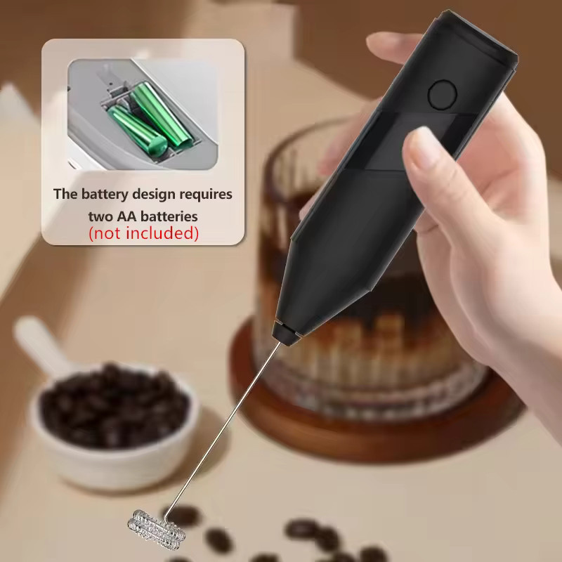 Kitchya Elektrischer Milchaufschäumer und Kaffee-Mixer in Weiß - Bild 2
