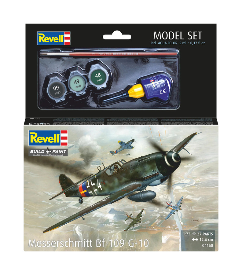 Revell Messerschmitt Bf-109, Model Set, ab 8 Jahren - Bild 2