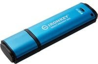 Kingston IronKey Vault Privacy 50 USB-C Flash Drive mit 512 GB in Schwarz und Blau - Bild 1