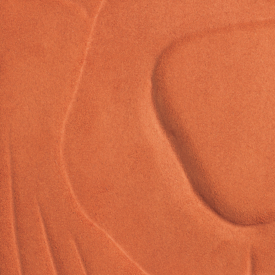 Élitis Tapete Colosse Fruitier RM 1090 31 mit floralem Art-Nouveau-Design in Orange - Bild 2