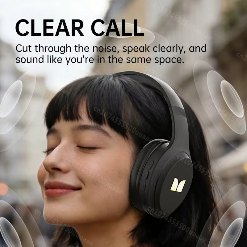 Monster Harmonic N21 Over-Ear Kopfhörer mit Bluetooth 6.0 und Dual-EQ-Modus, kabellos und faltbar, in Schwarz oder Weiß - Bild 4