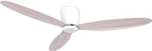Lucci Air Radar Deckenventilator Weiß mit Fernbedienung, Durchmesser: 132 cm, Höhe: 19,5 cm - Bild 1