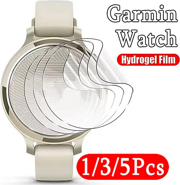 Garmin Uhren-Hydrogel-Folie, TPU, transparent, Unisex - Bild 1