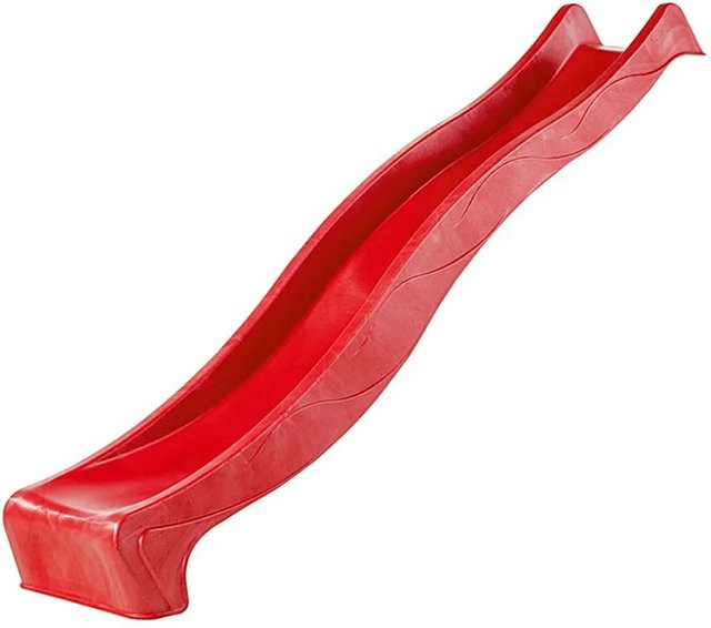 Karibu Wellenrutsche Wasserrutsche rot Kunststoff - Bild 1