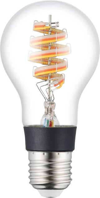Eglo LED-Leuchtmittel Zigbee E27 A60 RGBW Klar mit Glasgehäuse und Dimmfunktion - Bild 1