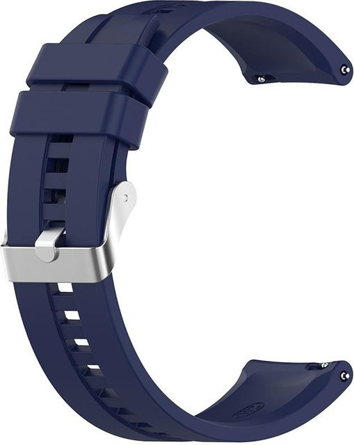 Uhrenarmband Silikon, 22 mm, nachtblau, Unisex - Bild 1