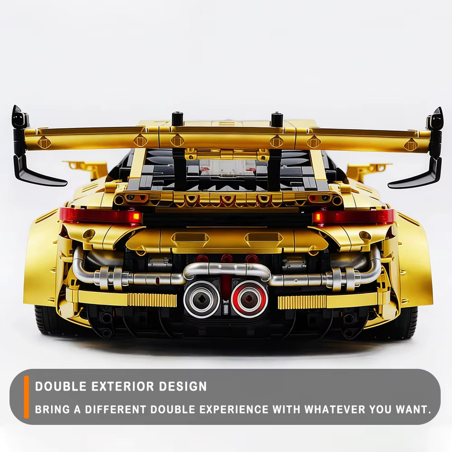 Baoshijie Super Racing Auto Modell, Bausteine, Maßstab 1:8 - Bild 2