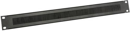 Adam Hall 19 Zoll Rackblende 87221BRUSH 1 HE in Schwarz - Bild 1