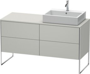 Duravit Waschtischunterschrank XSquare in Weiß, B/H/T: 140 x 77,8 x 53,8 cm - Bild 1