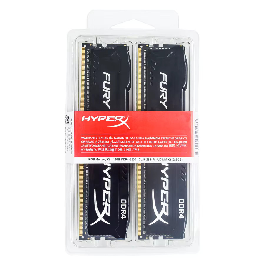 Kingston HyperX Fury DDR3 RAM Modul in Schwarz - Bild 3
