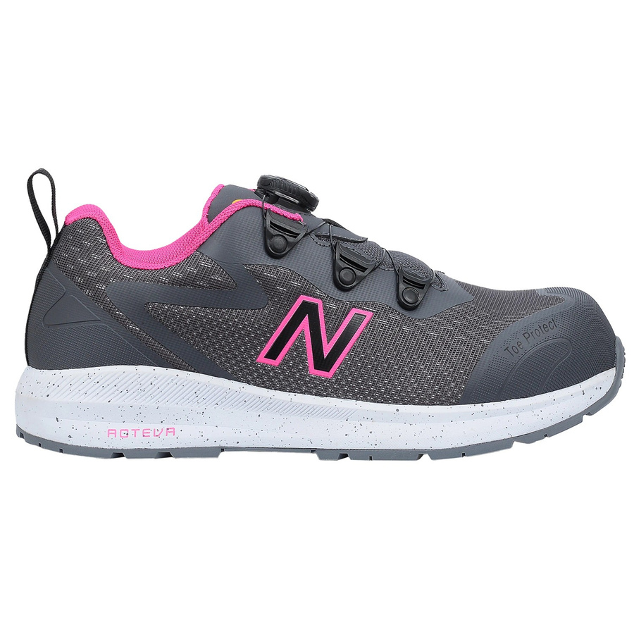 New Balance Sicherheitsschuhe Logic BOA Womens S1P Grau-Pink Gr. 38,5 - Bild 2