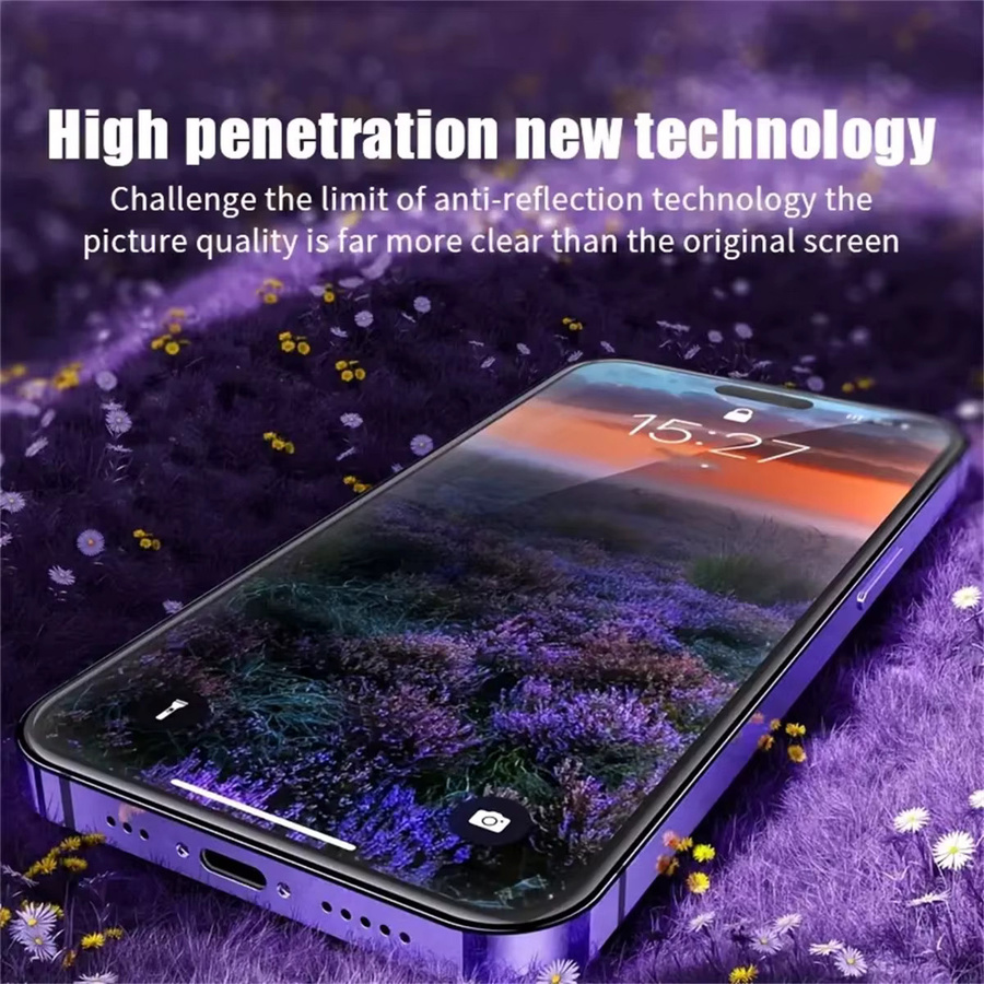 10-teiliges Set aus 5 gehärteten 9D Glasfolien und 5 Kameraobjektivschutzfolien für iPhone 16, 16 Plus, 16 Pro, 16 Pro Max, 16e sowie iPhone 17, 17 Air, 17 Pro in Transparent - Bild 5