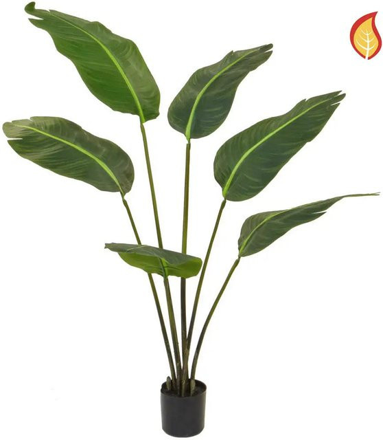 Künstliche Strelitzia Johann von Aplanta, grün, Höhe: 120 cm - Bild 1