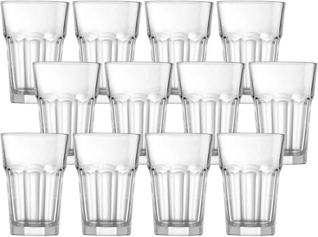 Ritzenhoff & Breker Riad Longdrinkgläser Tumbler, transparent, 12er Set, 420 ml - Bild 1