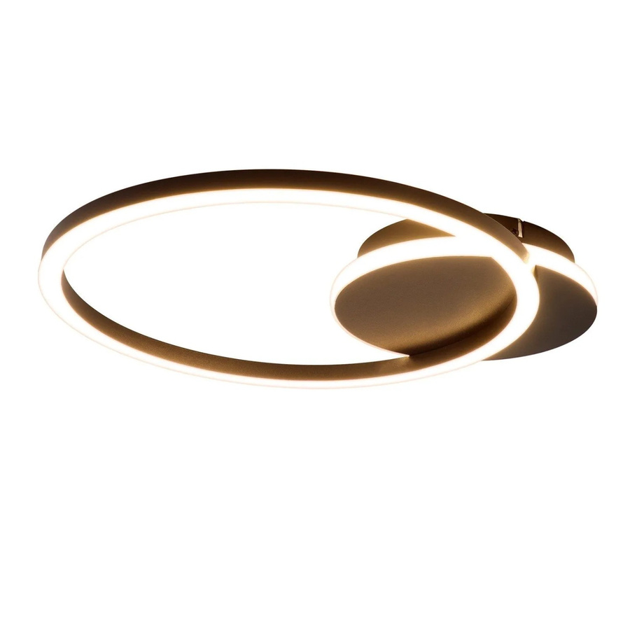 NETTLIFE LED Deckenleuchte aus Metall in Schwarz, modern und rund - Bild 2