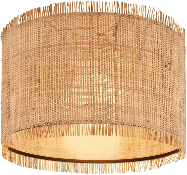 Briloner Deckenleuchte Swing Nature in Natur mit E27 Fassung, Durchmesser: 40 cm - Bild 1