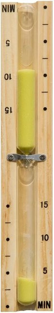 WEKA Sanduhr für die Sauna in Beige aus Holz und Glas - Bild 1