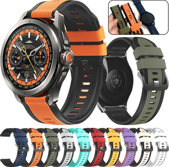 Xiaomi Uhrenarmband, Silikon, 22 mm, Bunt, Unisex - Bild 1