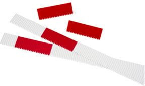 Eichner VISIPLAN Signalschild Rot Transparent aus Kunststoff - Bild 1