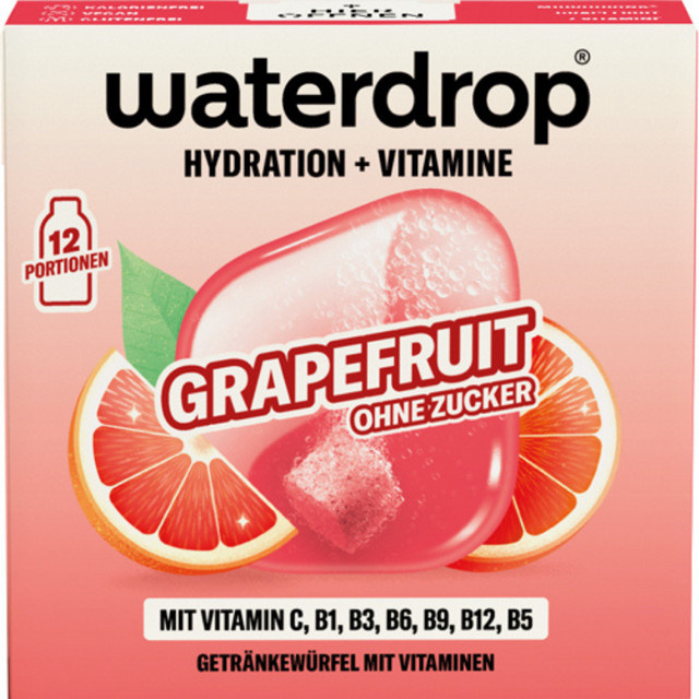 Waterdrop Microdrink Hydration & Vitamine Grapefruit, Getränkepulver, 25g - Bild 1