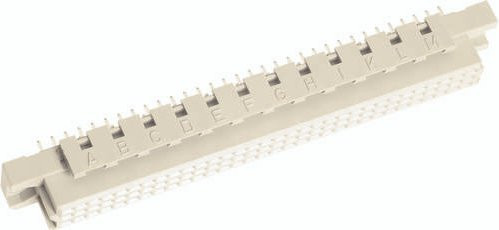 HARTING Federleiste aus Messing in Weiß, 3 Reihen, Artikelnummer 09037962825 - Bild 1