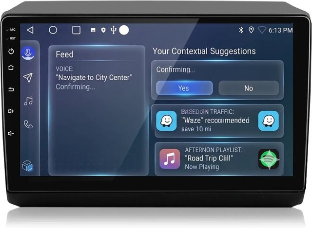 Junsun 9 Zoll Autoradio mit Bluetooth und GPS in Schwarz für Fiat Ducato, Peugeot Boxer und Citroen Jumper (Modelle 2011 bis 2023) - Bild 1