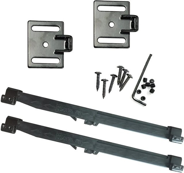 Radex Schließmechanismus Design Line in Schwarz, 2er Set - Bild 1