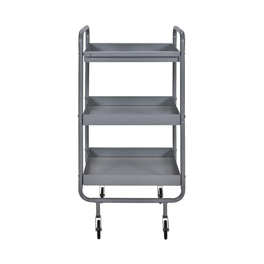 Meraki Trolley Roll Servierwagen mit Rollen in Grau, B/T/H: 85 x 42 x 38 cm - Bild 1