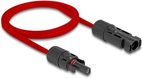 Delock 60676 Solar-Kabel 3,3mm² in Rot, Kabellänge: 1 m - Bild 1