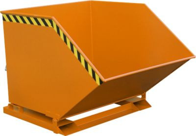 Kippmulde KK 1000 von Bauer in Orange (RAL 2000) aus Stahl - Bild 1