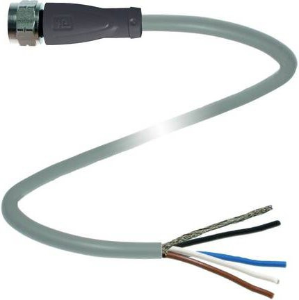 Pepperl+Fuchs 235338 Sensor-Aktor-Steckverbinder konfektioniert, 4 Polzahl, grau, 15 m Länge - Bild 1