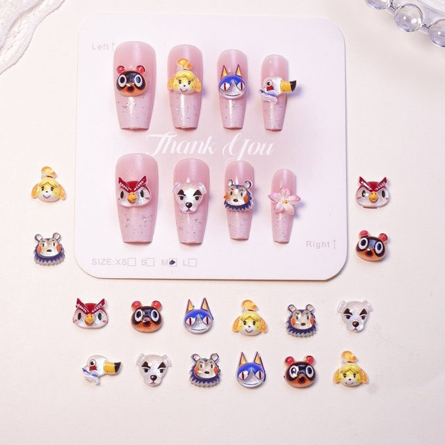 Bandai Animal Crossing New Horizons Harz-Mini-Figuren, 20-teiliges Set - Bild 1