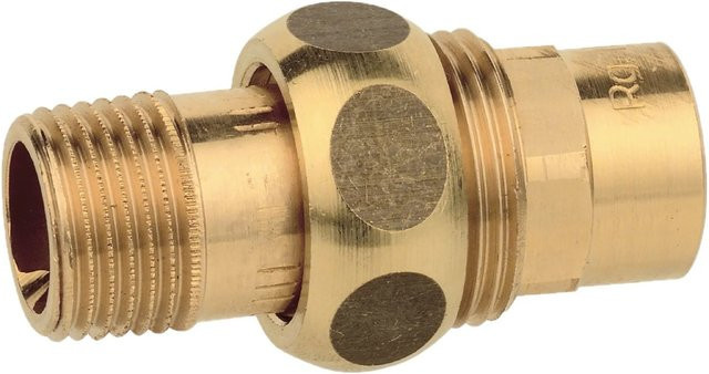 Kirchhoff Verschraubung Konischdichtend 1 Muffe aus Messing Blank 28 mm x 33,3 mm (1 Zoll AG) - Bild 1