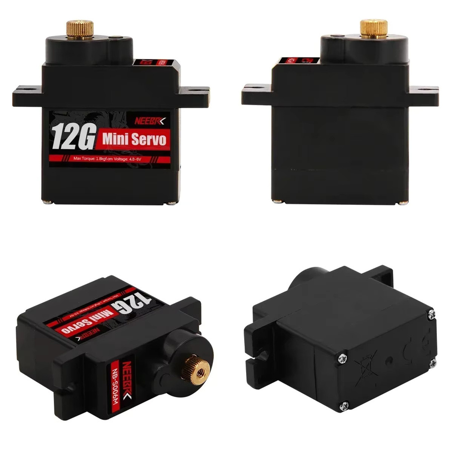 NEEBRC Digitaler Servo, mit Metallgetriebe, 12g, für RC Auto, Crawler, Hubschrauber, Flugzeug, Boot - Bild 4