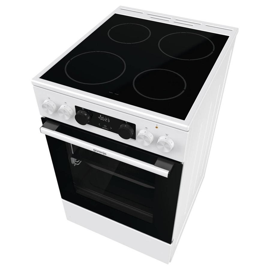 Gorenje Standherd mit Glaskeramikkochfeld in Weiß B/H/T: 50 x 85 x 59 cm - Bild 2